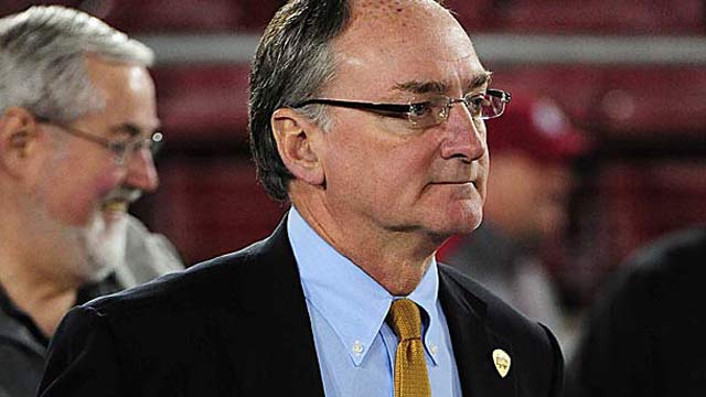 Jack Swarbrick was runner-up when the Big 12 hired Dan Beebe as commissioner in 2007. (US Presswire)