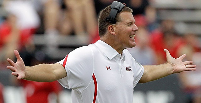 Randy Edsall's first year at Maryland: 2-10, plus an additional 0-1 in handling QB transfers. (Getty Images)