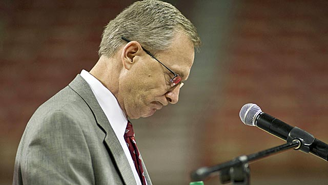 Gregg Doyel says Arkansas AD Jeff Long might be the worst judge of charcacter he's ever seen. (US Presswire)