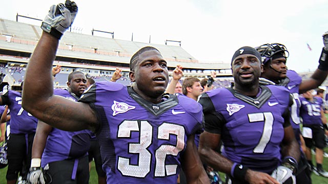 John Marinatto brought TCU to the Big East, then watched it leave for the Big 12. (AP)