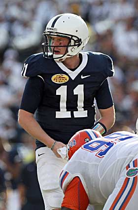 Senior Matt McGloin has passed for 3,119 yards, 22 TDs and 14 INTs in his career. (US Presswire)