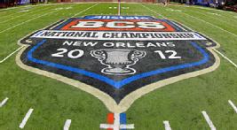 BCS title game 650 - Superdome