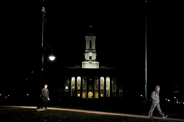 Jerry Sandusky is in jail, but there will be more dark days ahead for Penn State University. (Getty Images)