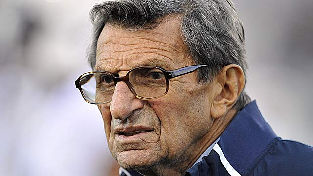 Joe Paterno's family contends 'someone in a position of authority' is trying to smear the late coach. (AP)