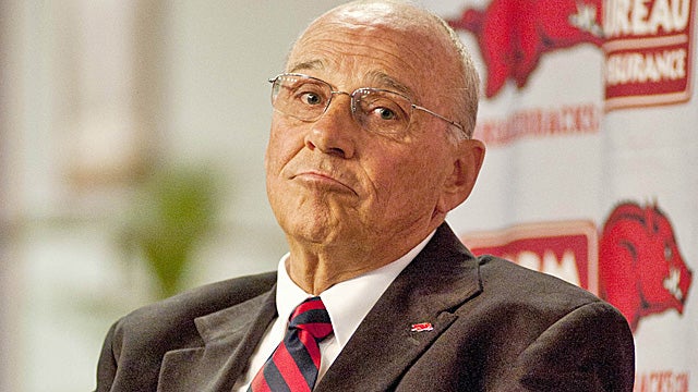 Smith made Arkansas aware of his financial problems during the hiring process. (US Presswire)