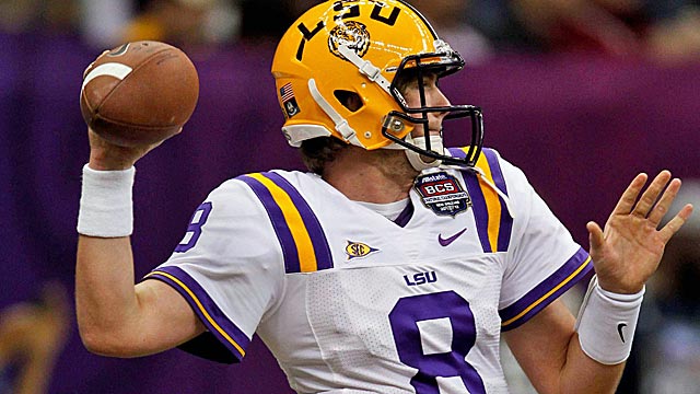 Zach Mattenberger will get his shot as LSU's starting quarterback this season. (US Presswire)