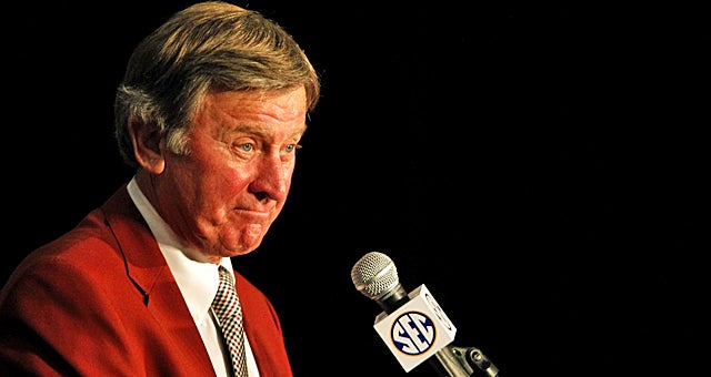 Confidence is high for Spurrier as he prepares for the upcoming SEC campaign. (AP)