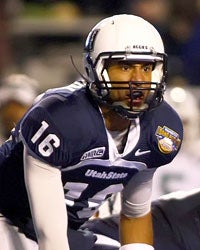 Chuckie Keeton and Utah State will be looking for another bowl bid. (US Presswire) 