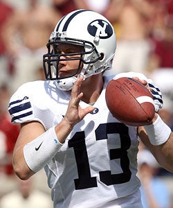 No quarterback issue at BYU where Riley Nelson returns for his senior season. (US Presswire) 