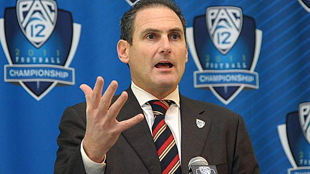 Under Commissioner Larry Scott, the Pac-12 has pressed the reset button. (US Presswire)