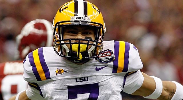 Tyrann Mathieu was a 2011 Heisman finalist for LSU last season. (Getty Images)