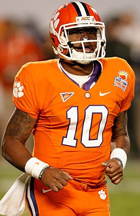 Tajh Boyd won't have his top receiving threat as Clemson opens against Auburn. (Getty Images)