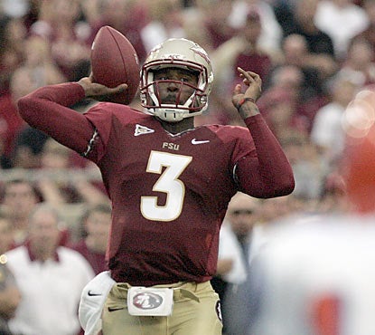 EJ Manuel and the Seminoles jump all over the Tigers early by putting up 35 points in the first quarter. (AP)