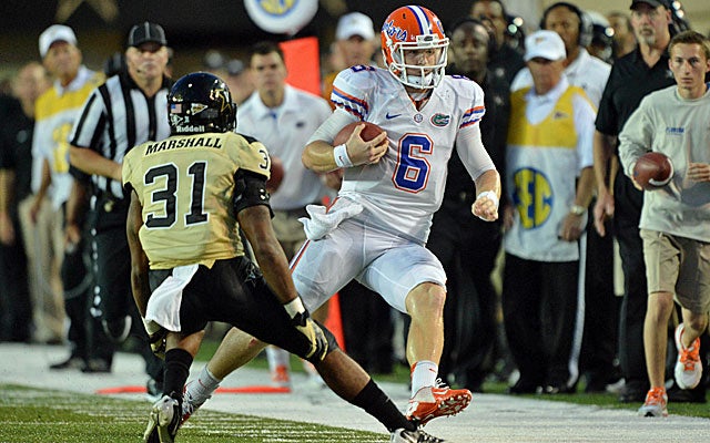 Jeff Driskel and the Gators are a bit of a surprise at No. 2 in the opening BCS rankings. (US Presswire)