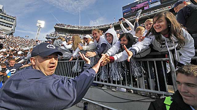 O'Brien has brought hope to Happy Valley, which is still reeling from the Sandusky scandal. (AP)