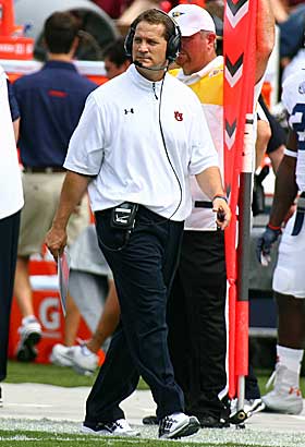 Gene Chizik could be on the hot seat at Auburn. (US Presswire)