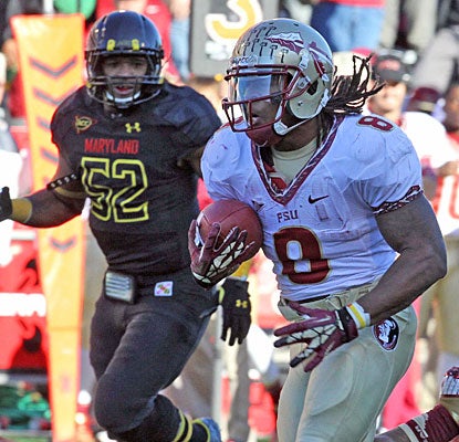 Devonta Freeman helps Florida State's running game bounce back, gaining 148 yards and scoring twice.  (US Presswire)