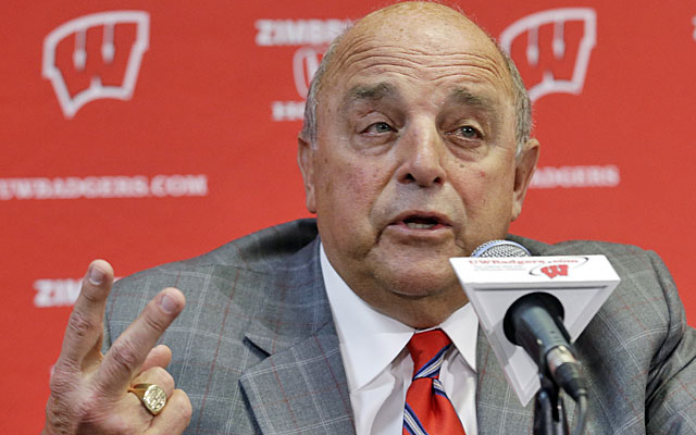 Barry Alvarez was 3-0 in the Rose Bowl as Wisconsin coach, the Badgers' only wins in Pasadena. (AP)