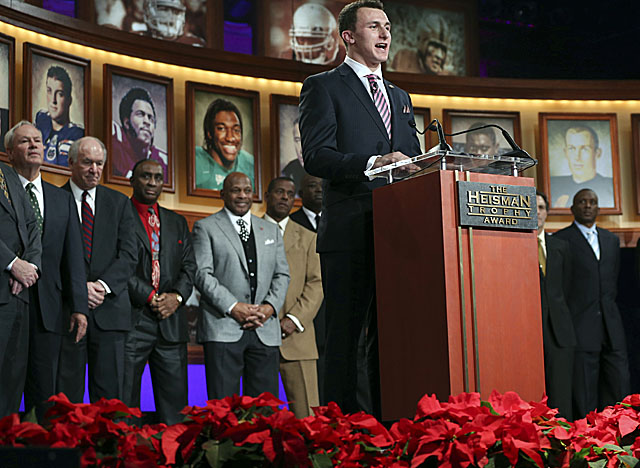Manziel, a red-shirt freshman, came seemingly out of nowhere to have a record-setting season. (AP)