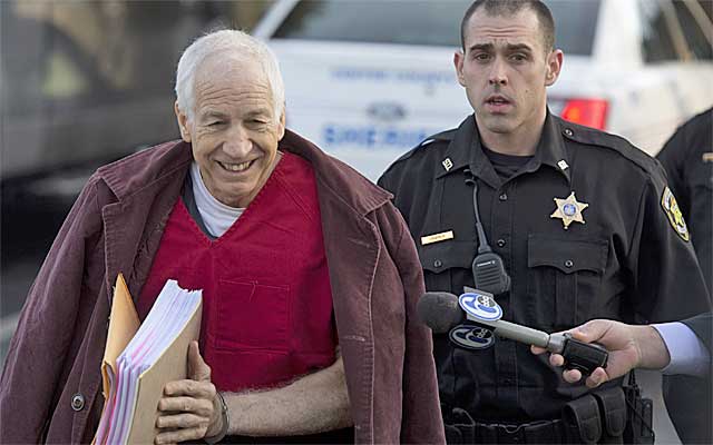 Sandusky, 69, is serving a 30- to 60-year prison sentence. (Getty Images)
