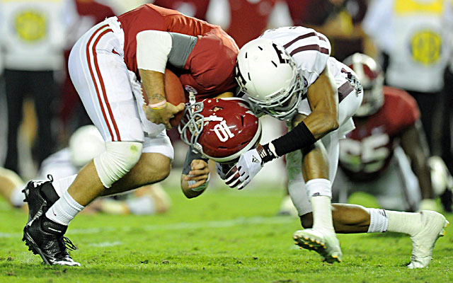 Officials have been told that if players target an opponent's head, they had better call a penalty. (USATSI)