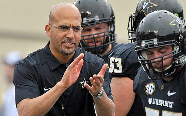 James Franklin won 18 games the past two seasons at Vanderbilt. (USATSI)