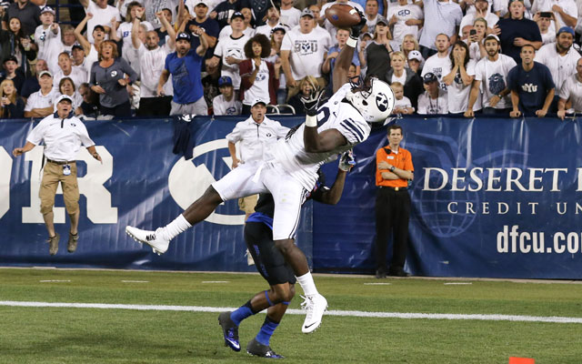BYU is flying up the ranks in the Coaches Poll. (USATSI)