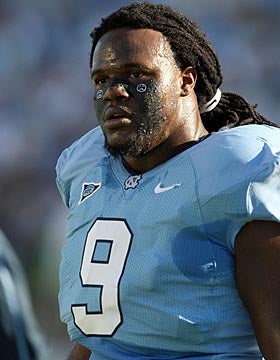 Tar Heels DT Marvin Austin tops the list but not without some questions. (Getty Images)