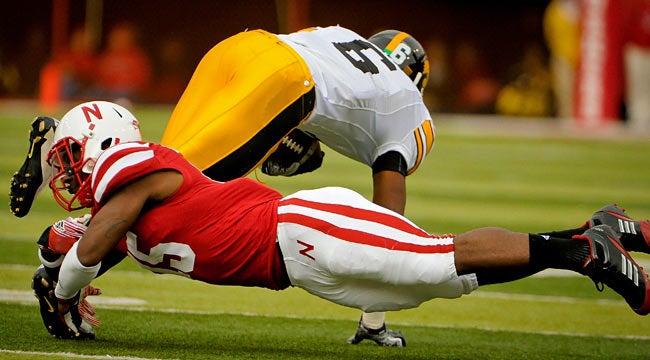Nebraska CB Alfonzo Dennard will match up against S.C's Alshon Jeffery in the Capital One Bowl. (Getty Images)