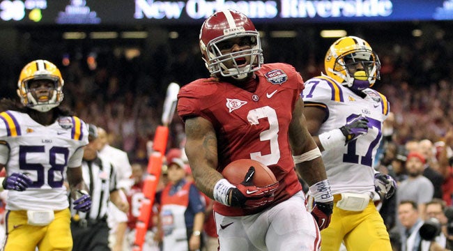 Alabama's Trent Richardson is an elite talent at running back. (US Presswire)