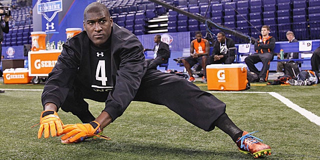 Taking Justin Blackmon at No. 8 is no stretch if the receiver is available. (AP)