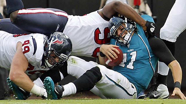 Gabbert was thrown into the fire without a rookie's usual prep time. (US Presswire)