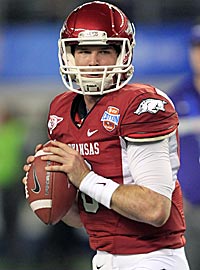Tyler Wilson has the qualities NFL teams want in a QB. (US Presswire)