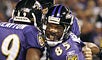 Derrick Mason (85) and the Ravens get the job done. 