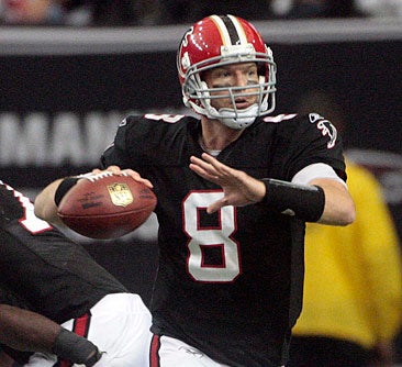 Chris Redman led the Falcons on the game-winning drive. 