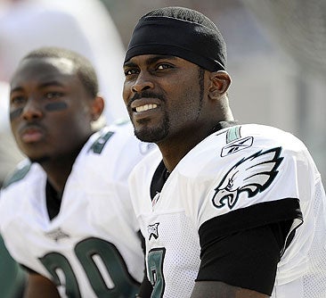 Vick went from Falcon to jailbird to Eagle.