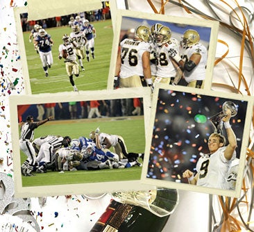 The Saints earn their place in history. (Graphic: Roland Liwag)