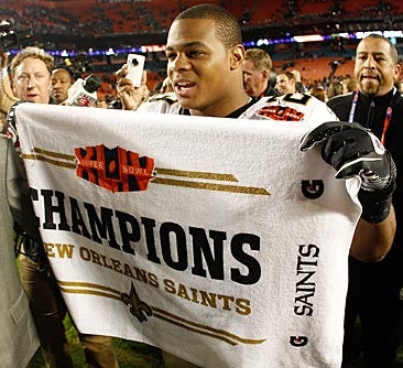 Pierre Thomas and the Saints will be targets in 2010. 