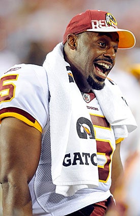 Donovan McNabb's first chance to hear Philly fans again will be when the Redskins visit on Oct. 3. (Getty Images)