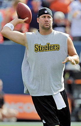 Ben Roethlisberger cannot practice with the Steelers until his suspension is over. (AP)