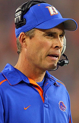 Chris Petersen's team has one tough test before a three-month cruise through the dreadful WAC. (Getty Images)