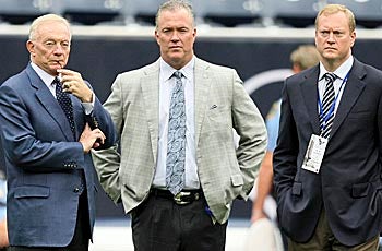 Jerry Jones and his sons have lots of work ahead of them. (Getty Images)