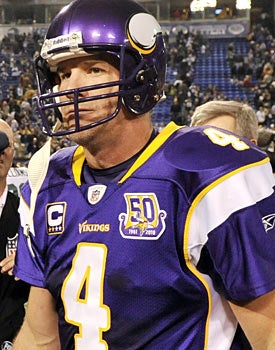 If this is Brett Favre's final season, he's not leaving on a high note. (AP)