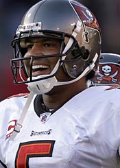 Can Josh Freeman overcomes a Ravens D that excels at home? (AP)