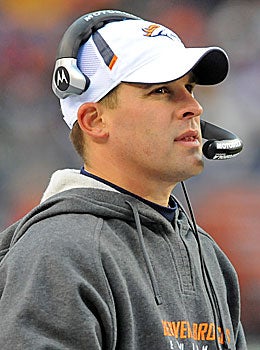 Josh McDaniels must pay the NFL $50,000 for his part in the Broncos' illegal videotaping. (US Presswire)