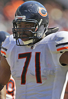 Israel Idonije gives foes something to worry about on the other side of the Bears' D-line. (Getty Images)