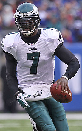 Sunday's miracle win over the Giants is just the latest chapter in Michael Vick's comeback story. (Getty Images)