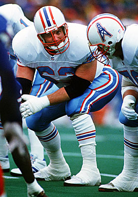 Mike Munchak was a Hall-of-Fame guard with the Houston Oilers from 1982-93. (Getty Images)