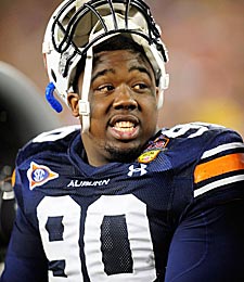 Nick Fairley is No. 1 on some boards. (US Presswire)
