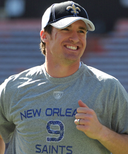 Drew Brees continues to be an intricate player in CBA negotiations. (Getty Images)